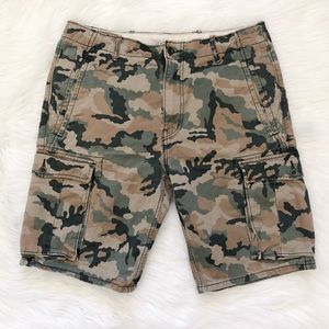 Levi’s Camo Print Cargo Shorts